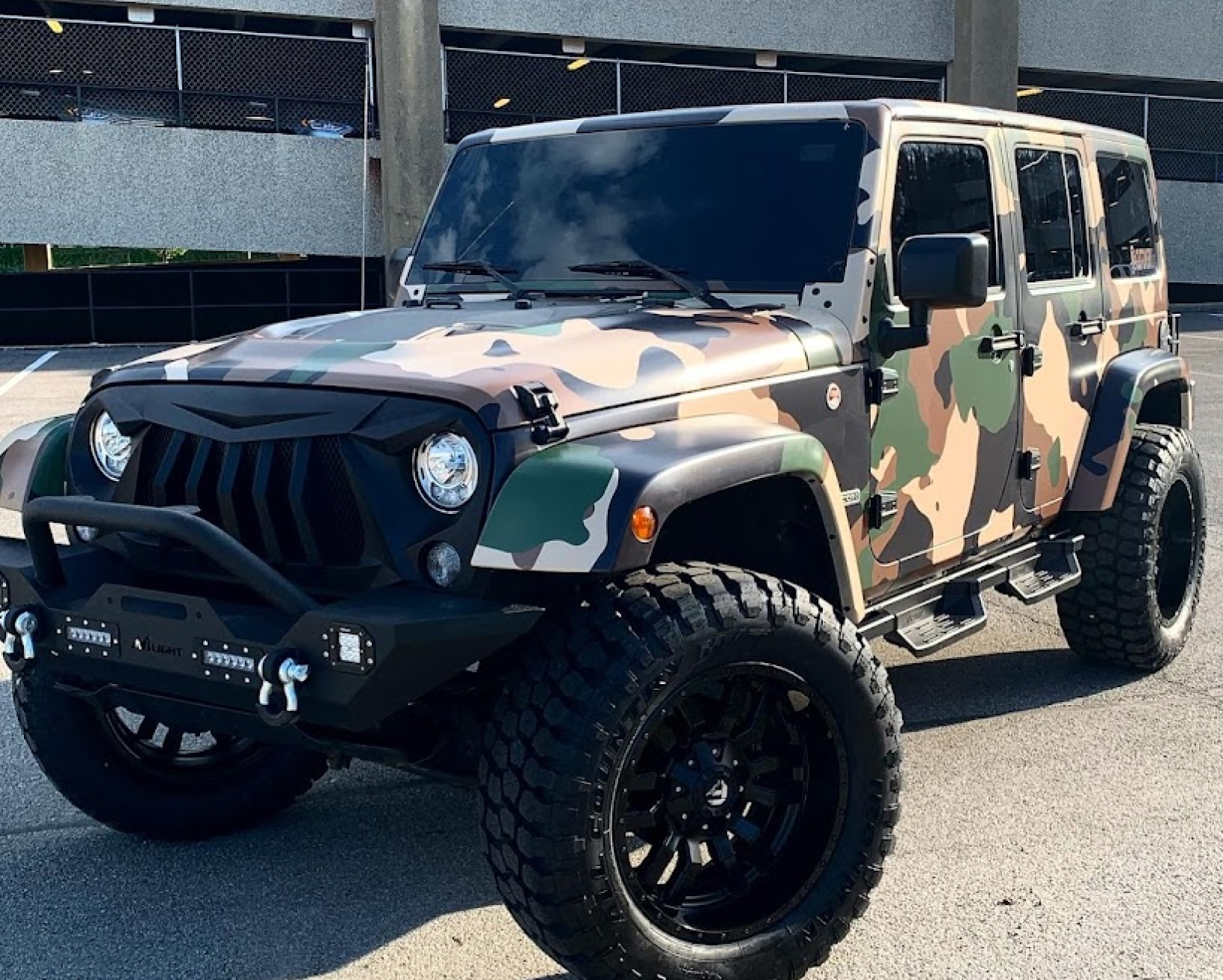 Jeep Camo Wrap Customsbyali